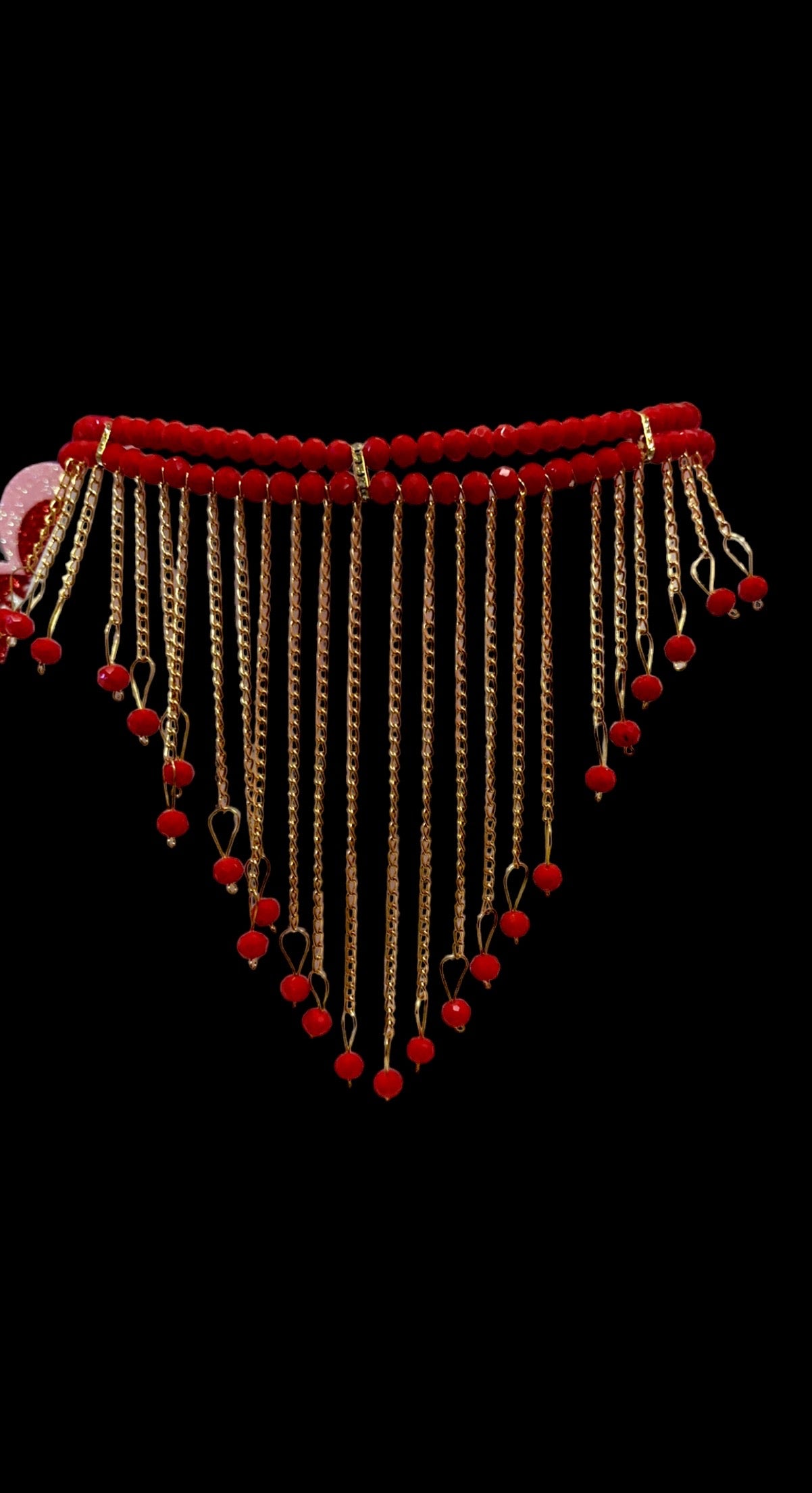 ALAYJA Orange Waist Beads