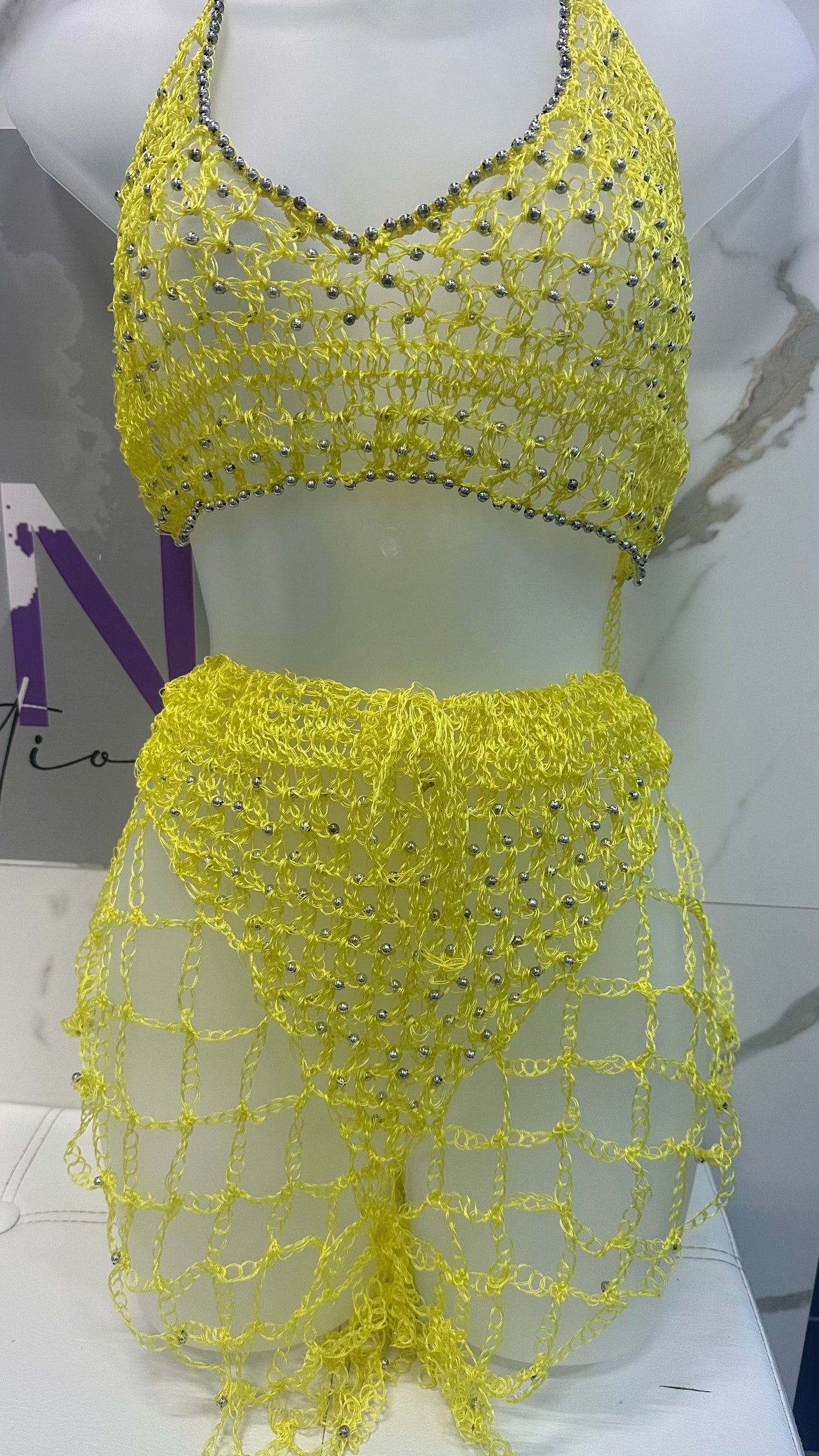 Yellow Ruby Two Piece Set