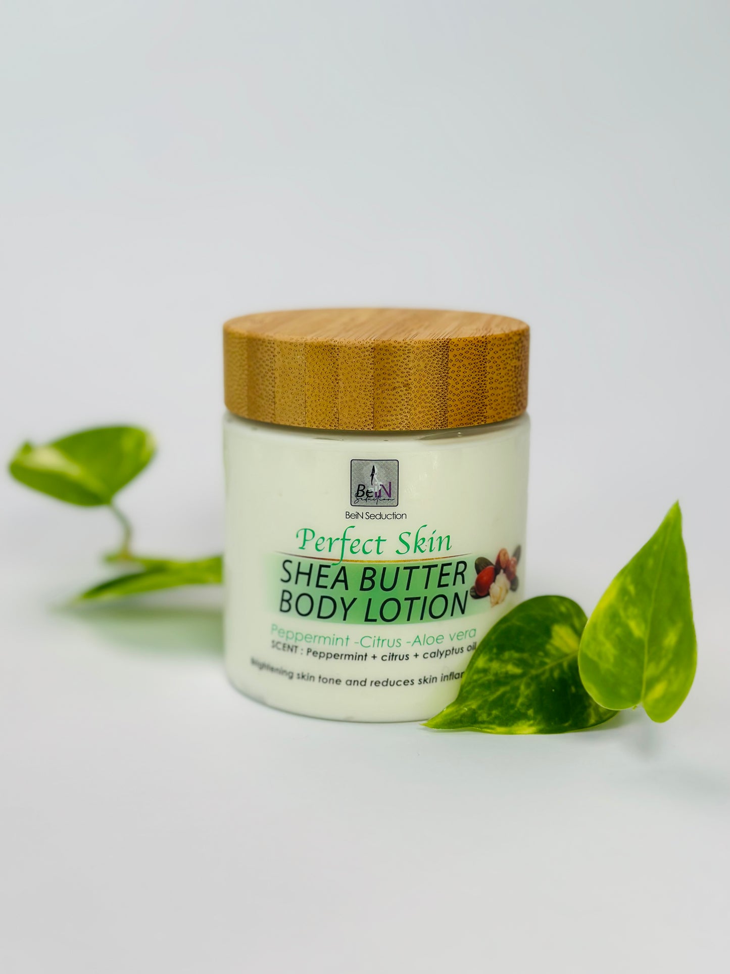 Perfect Skin Shea Butter Body Lotion Peppermint, Citrus, Aloe Vera