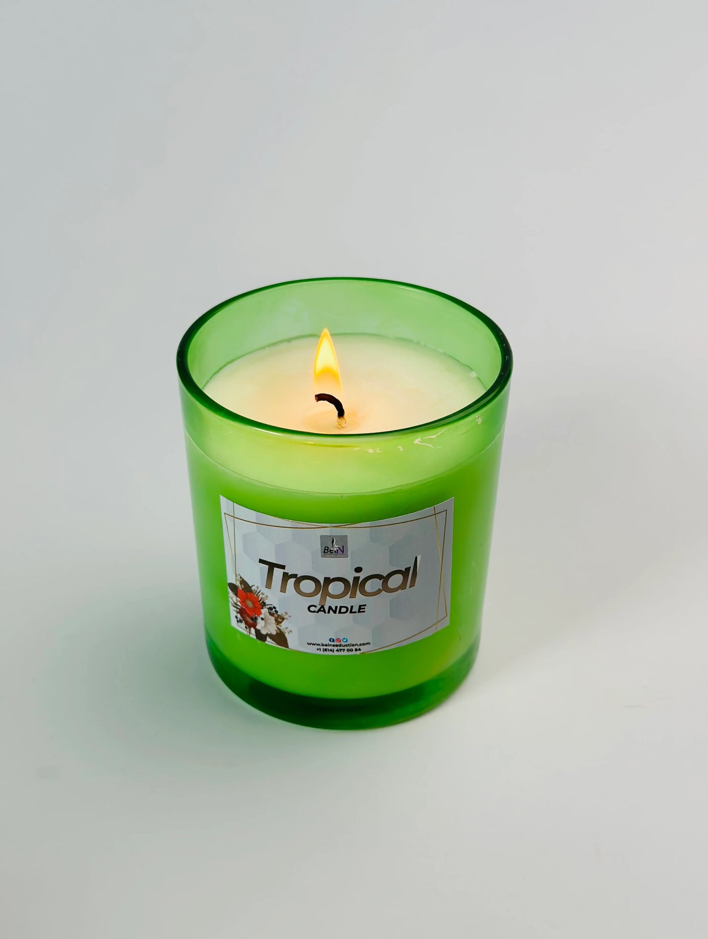 Tropical Soy Single Wick Wax Candle