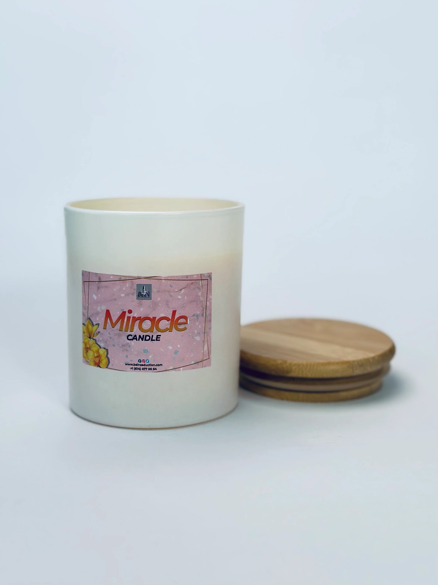 Miracle Soy Single Wick Wax Candle