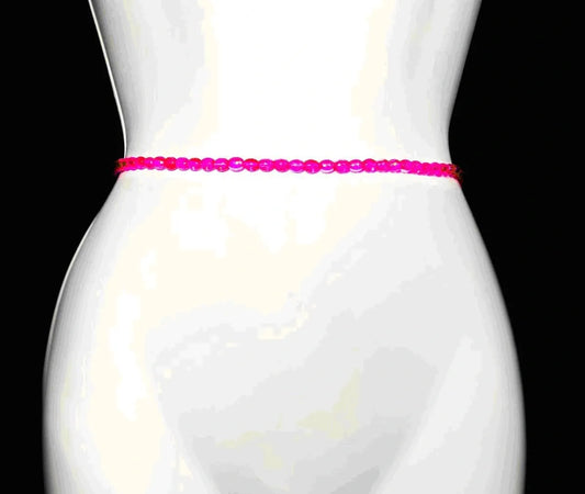 Pink RAMA Waist Beads