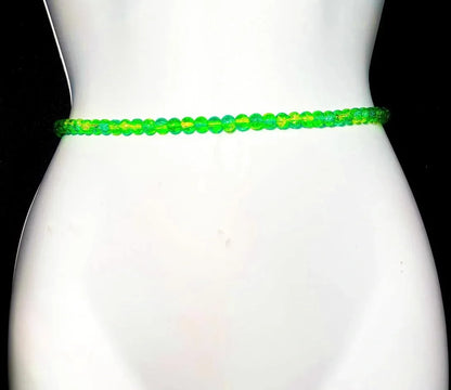DARO Lime Green Waist Beads